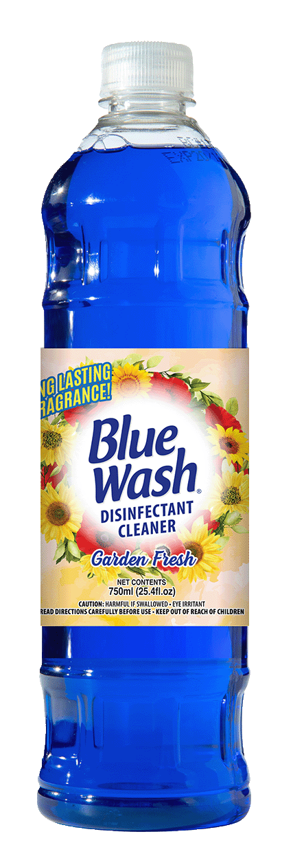 Blue Wash Disinfectant Garden Fresh